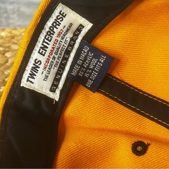 PITTSBURGH STEELERS Football VINTAGE Twins Enterprise Hat Hook Loop Cap NFL - Picture 11 of 12